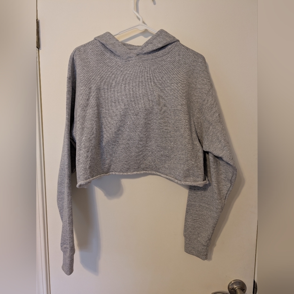 Cropped hoodie